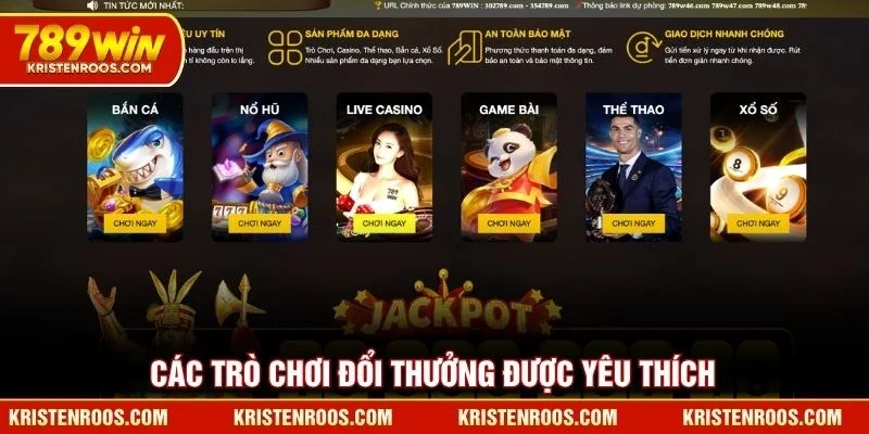 789WIN ⚡ Trang Chủ 789WIN Mới Nhất ✔️ Đăng Ký +88K 20 Các trò chơi đổi thưởng 789win được yêu thích
